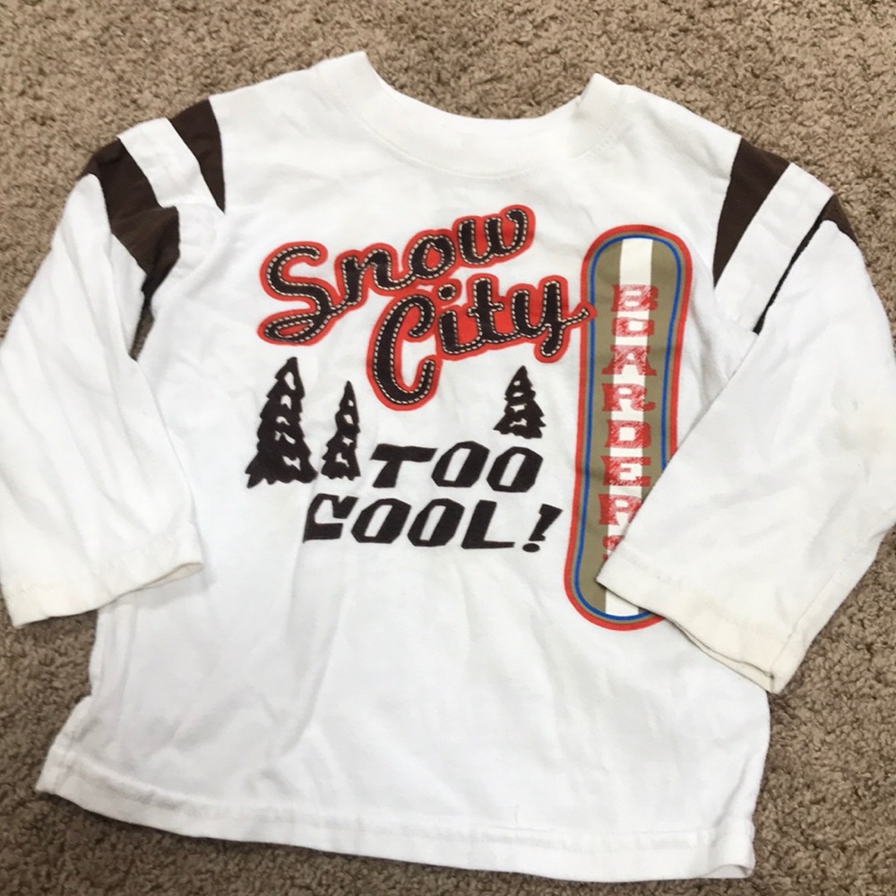 Great shape! Boys shirt!